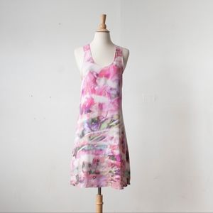 Cynthia Rowley Silk Watercolor Dress